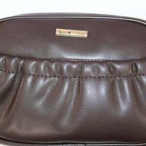 👜 Steve Madden Espresso Brown Faux Leather Belt Bag Fanny Pack Crossbody NWT